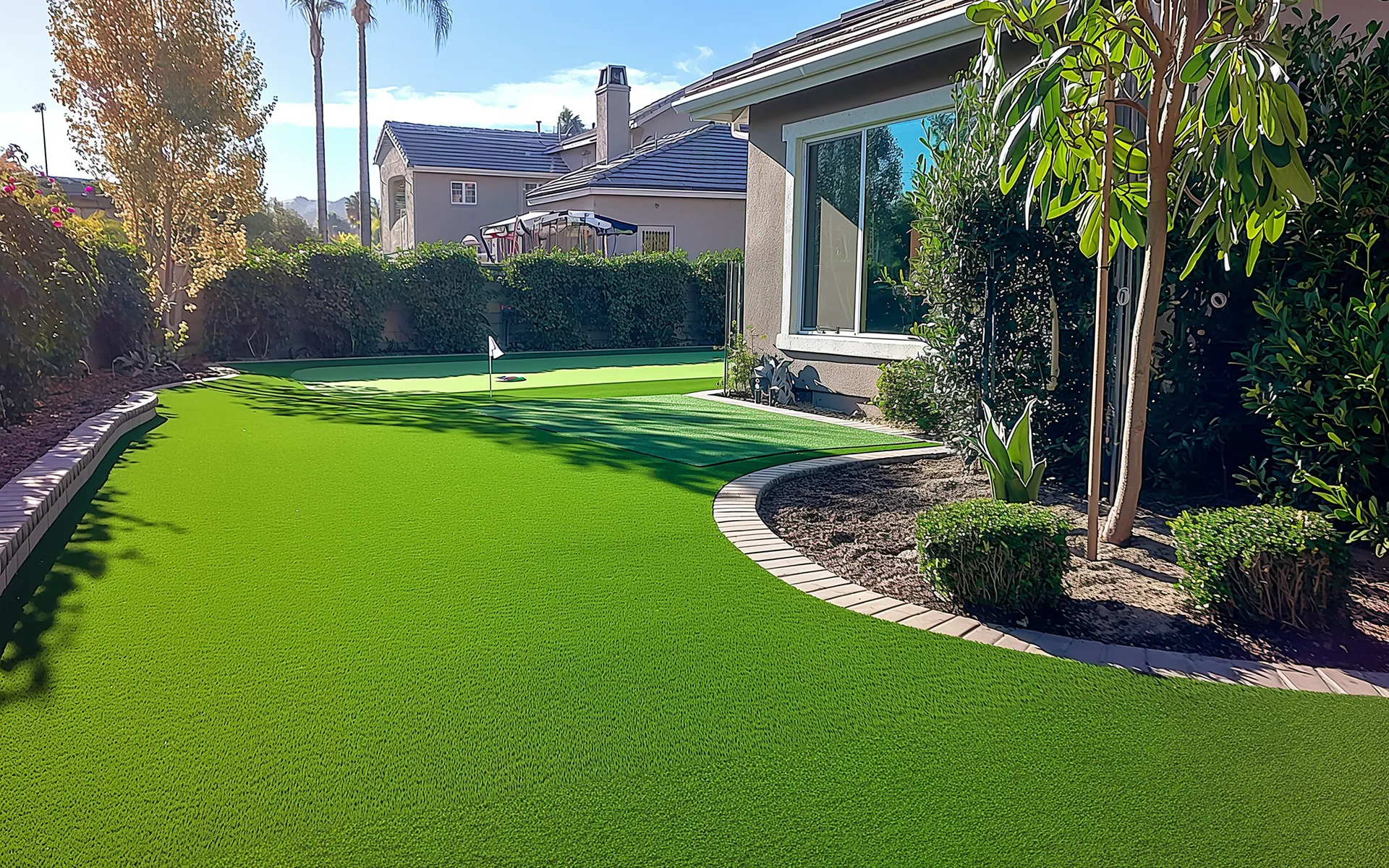 Backyard Putting Green