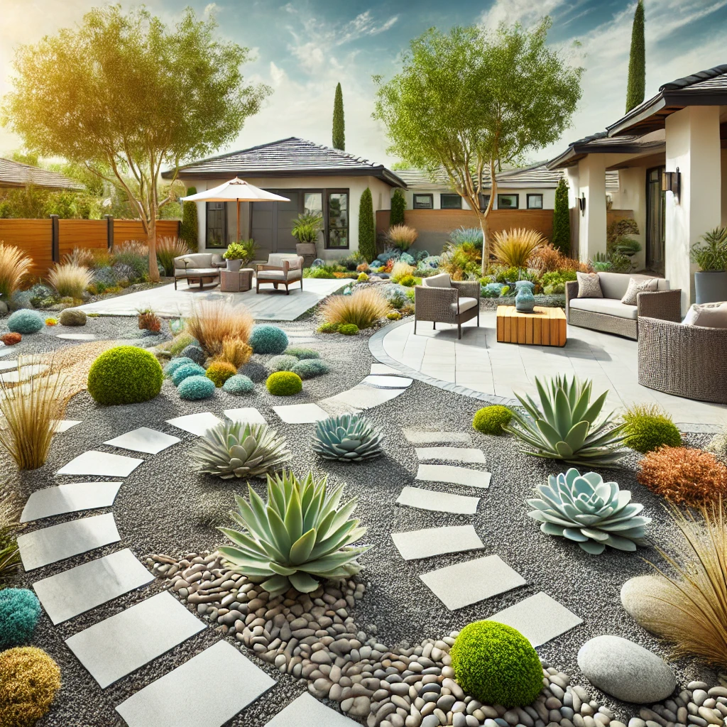 Drought-Resistant Hardscaping
